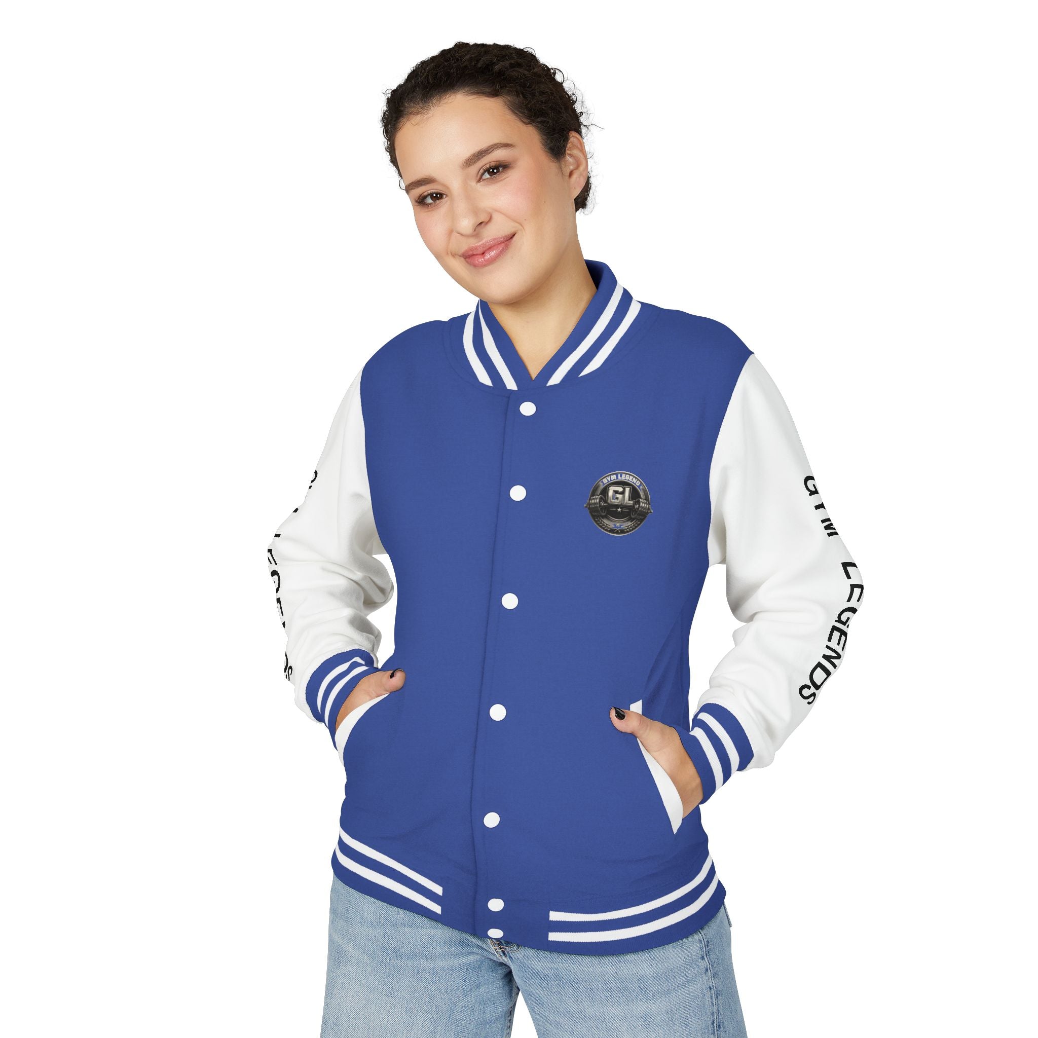 Gym Legends Varsity Jacket — Built Different Edition