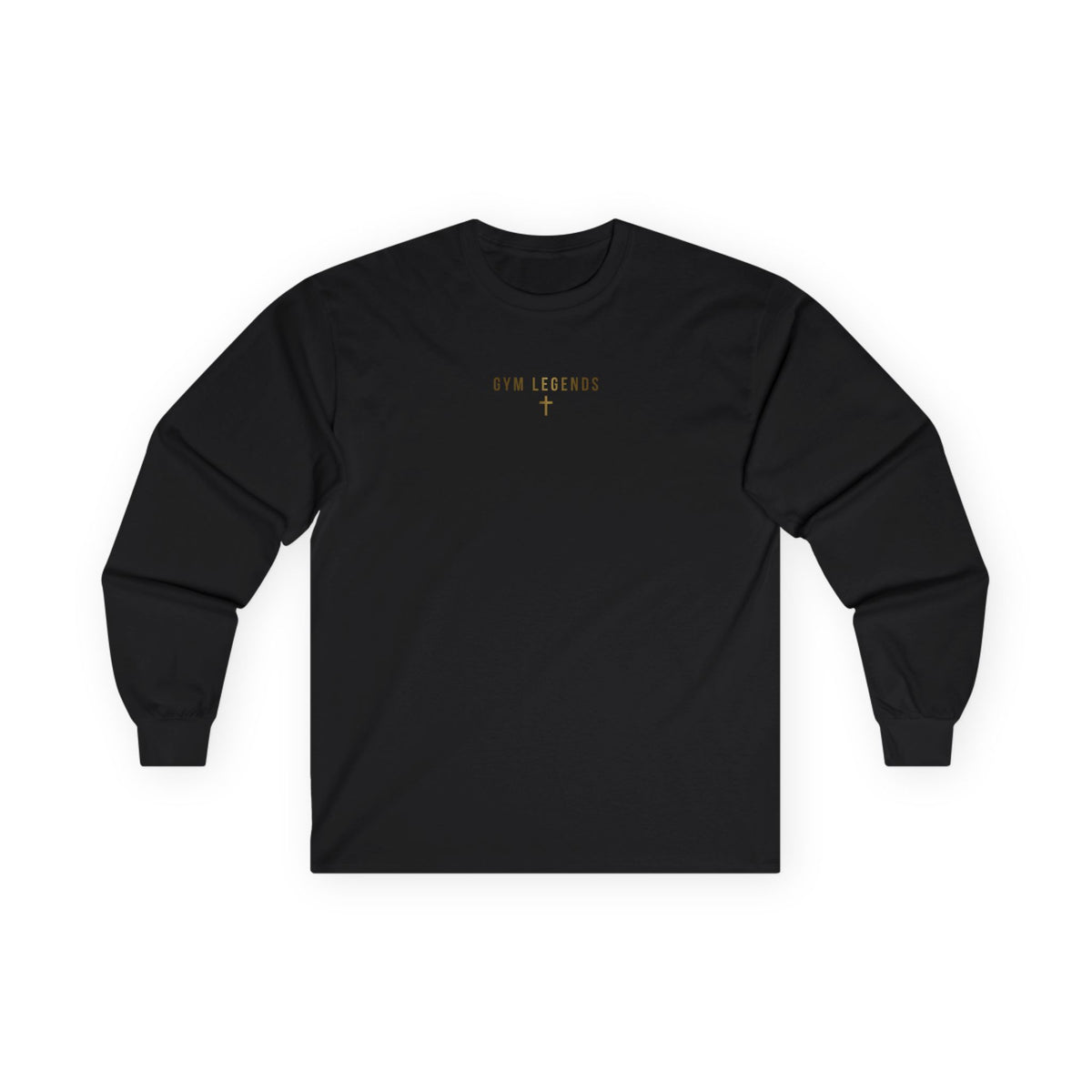 Gym Legend Long Sleeve Tee — Minimal Cross Fitness Shirt
