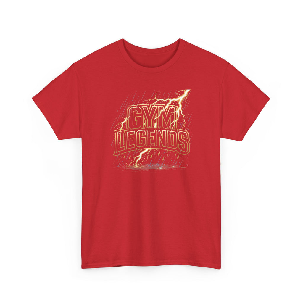 Gym Legends T‑Shirt — Retro Flame Athletic Tee