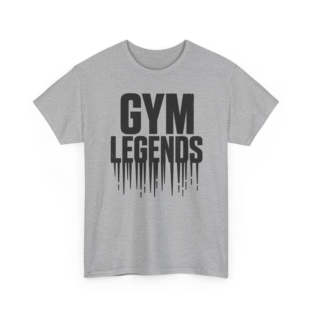 Gym Legends T-Shirt — Bold Drip Graphic Fitness Tee