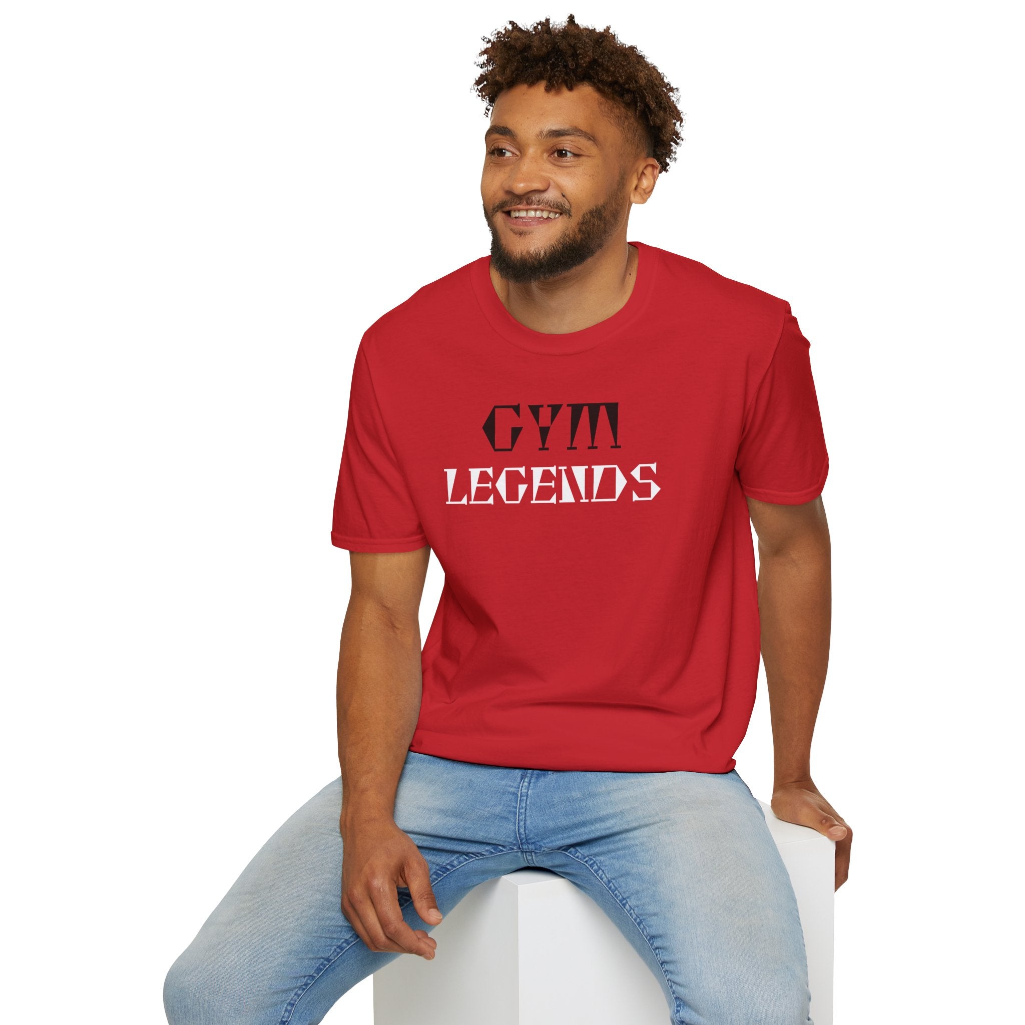 Gym Legends T-Shirt — Retro Patriotic Fitness Tee