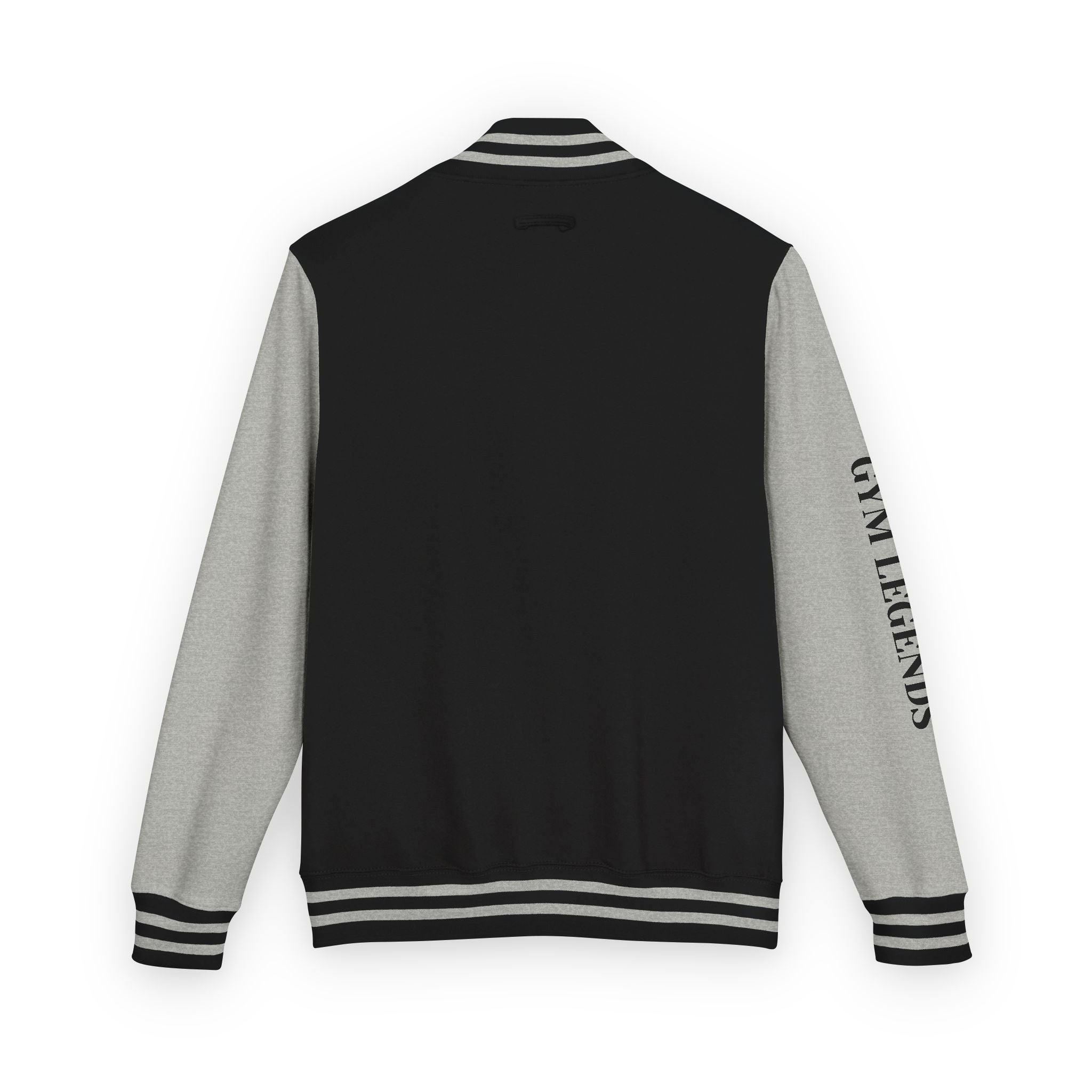 Letterman Jacket — Red & White "LG" Varsity Jacket with 'GVM LEGENDS' Sleeve
