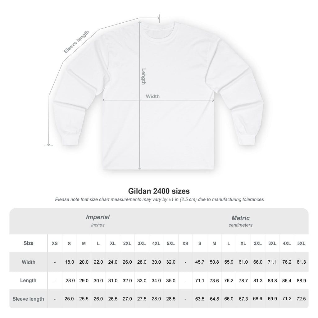 Gym Legends Long Sleeve Tee — "Built Different" Athletic Shirt