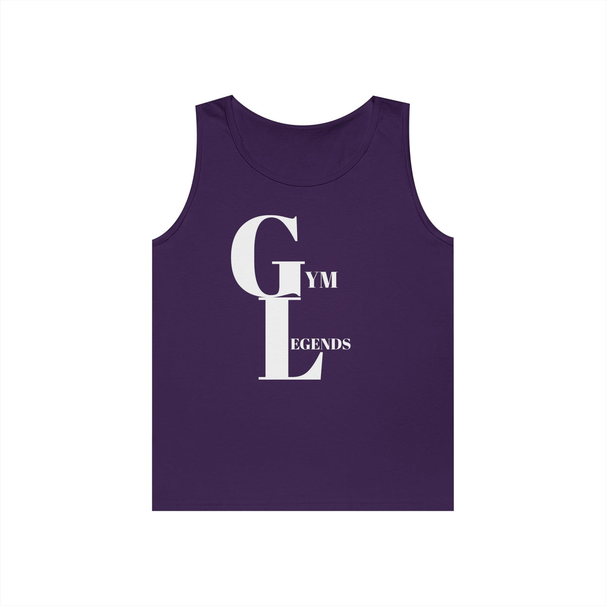 Gym Legends Tank Top — Minimalist Fitness Graphic Tank