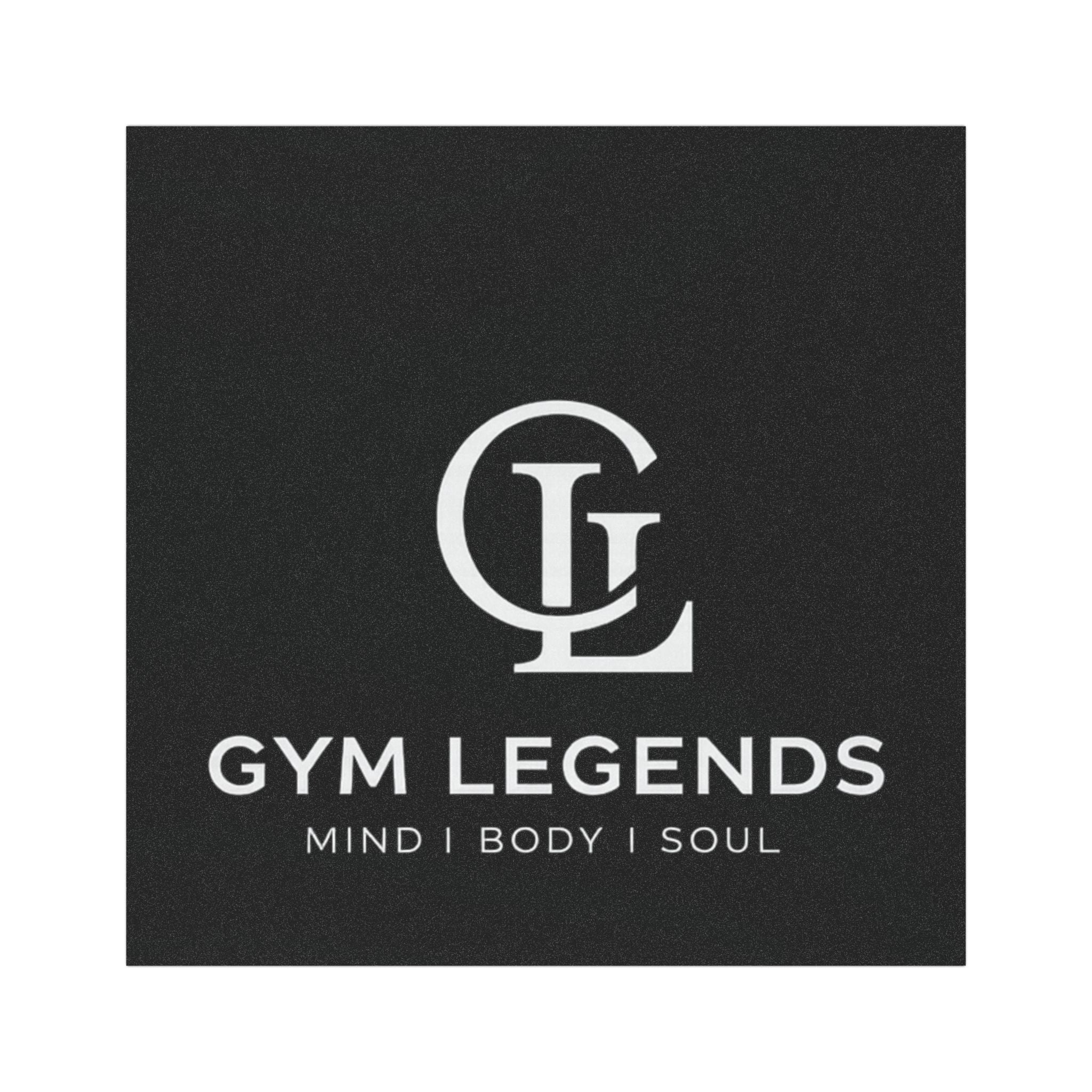 Gym Legends Car Magnet — 'Gym Legends Mind | Body | Soul' Magnetic Decal for Vehicles