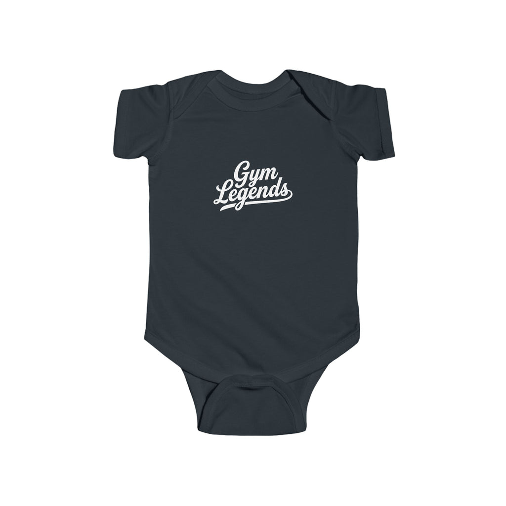 Infant Bodysuit - 'Gym Legends' Baby Onesie, Athletic Baby Shower Gift