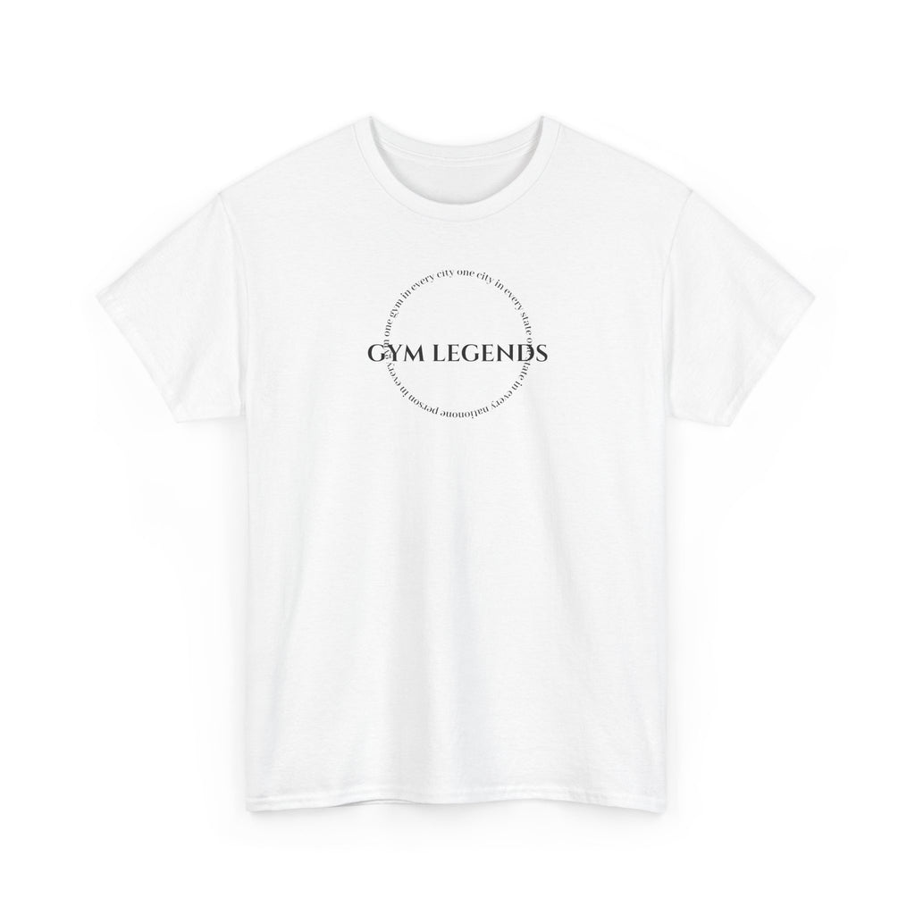 Gym Legends T-Shirt — Minimal Gym Logo Tee