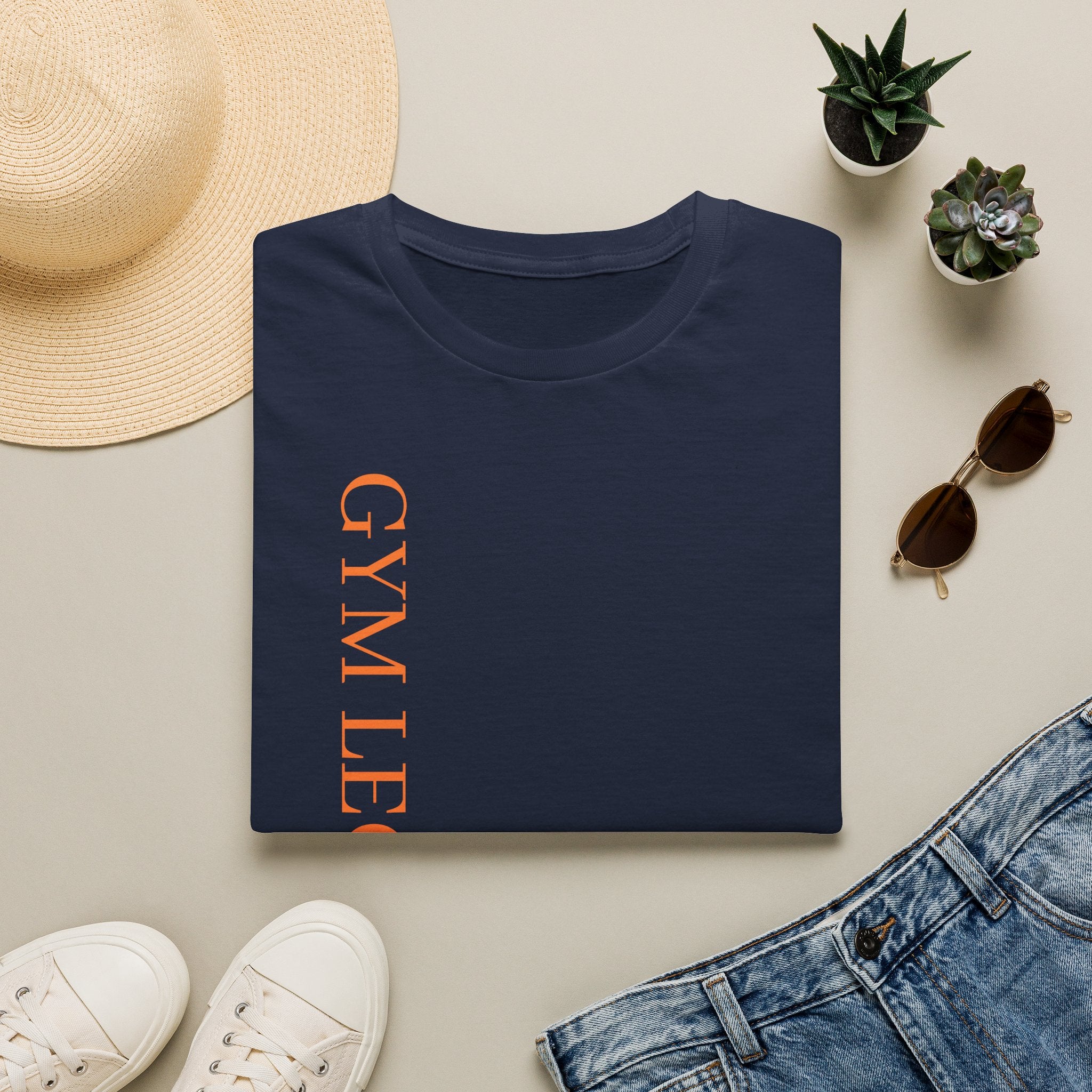 Gym Legends T-Shirt — Vertical Minimalist Fitness Tee
