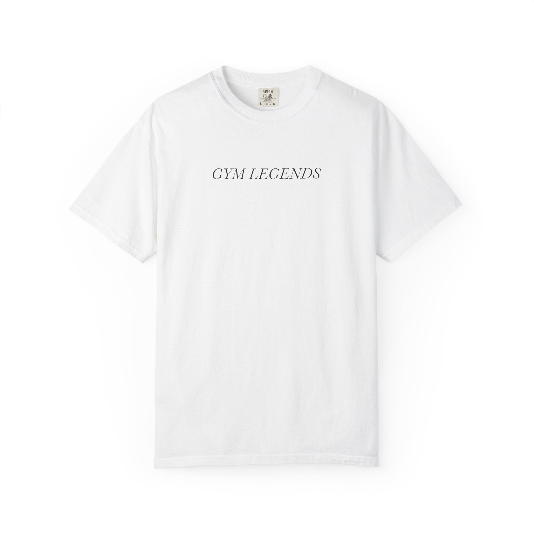 Gym Legends T-Shirt — Minimal Fitness Tee
