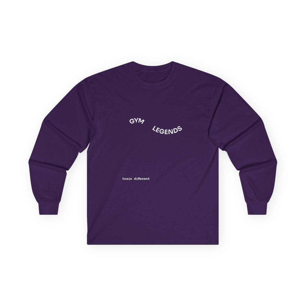 Gym Legends Long Sleeve Tee — Minimal Fitness Graphic