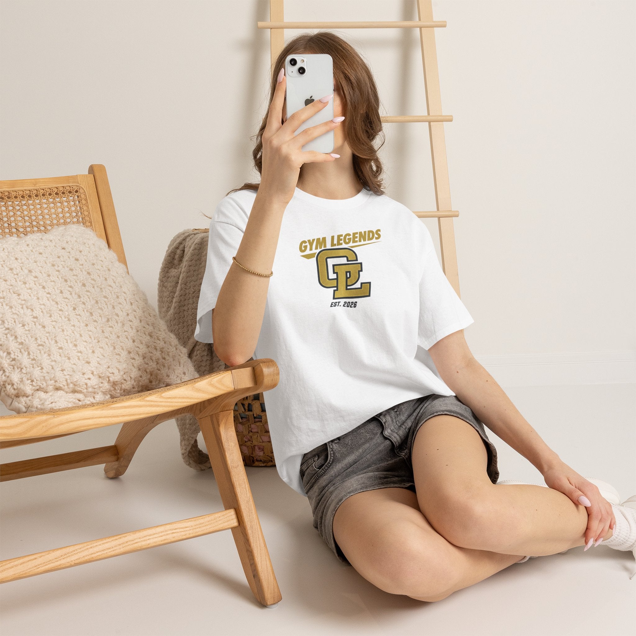 Gym Legends Logo T-Shirt — 'Gym Legends' Athletic Tee (Est. 2020)