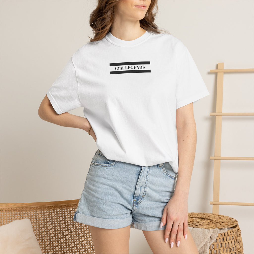 Gym Legends T-Shirt — Minimal Fitness Workout Tee