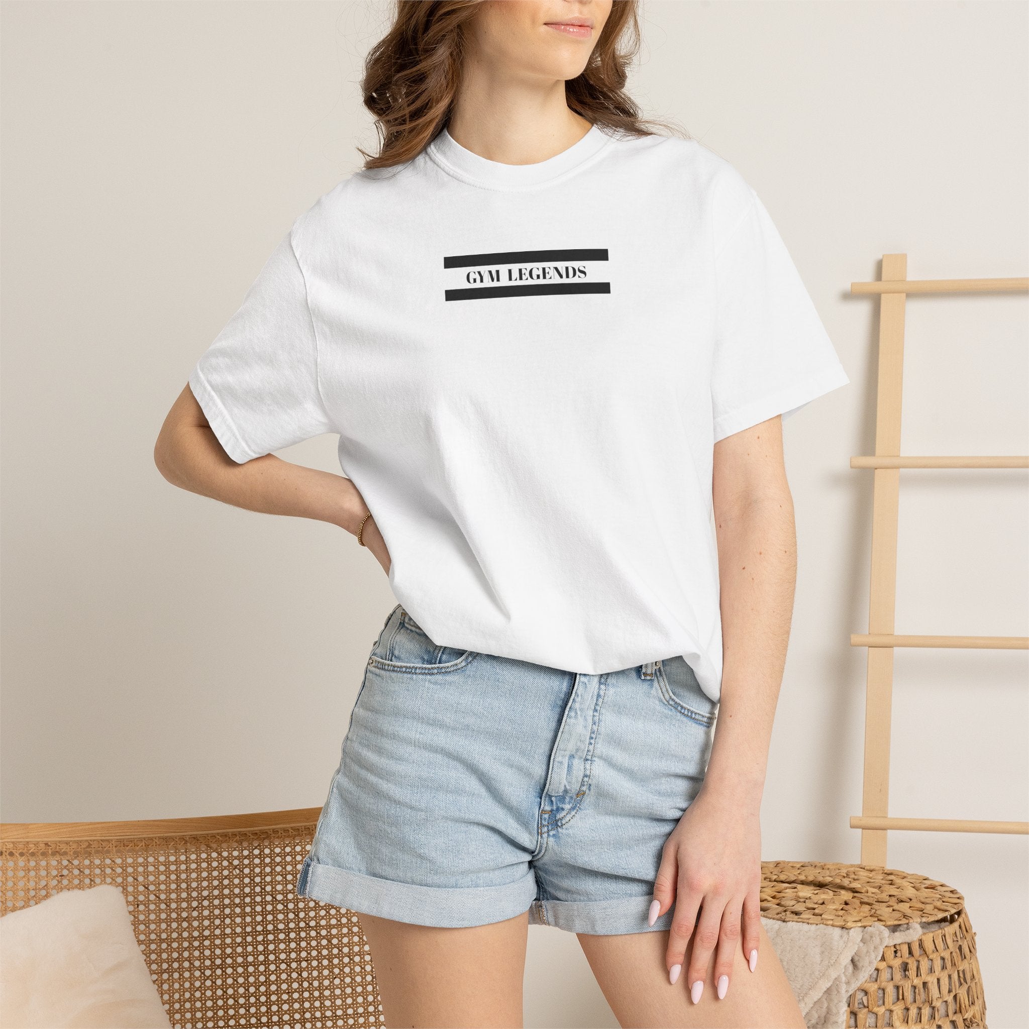 Gym Legends T-Shirt — Minimal Fitness Workout Tee