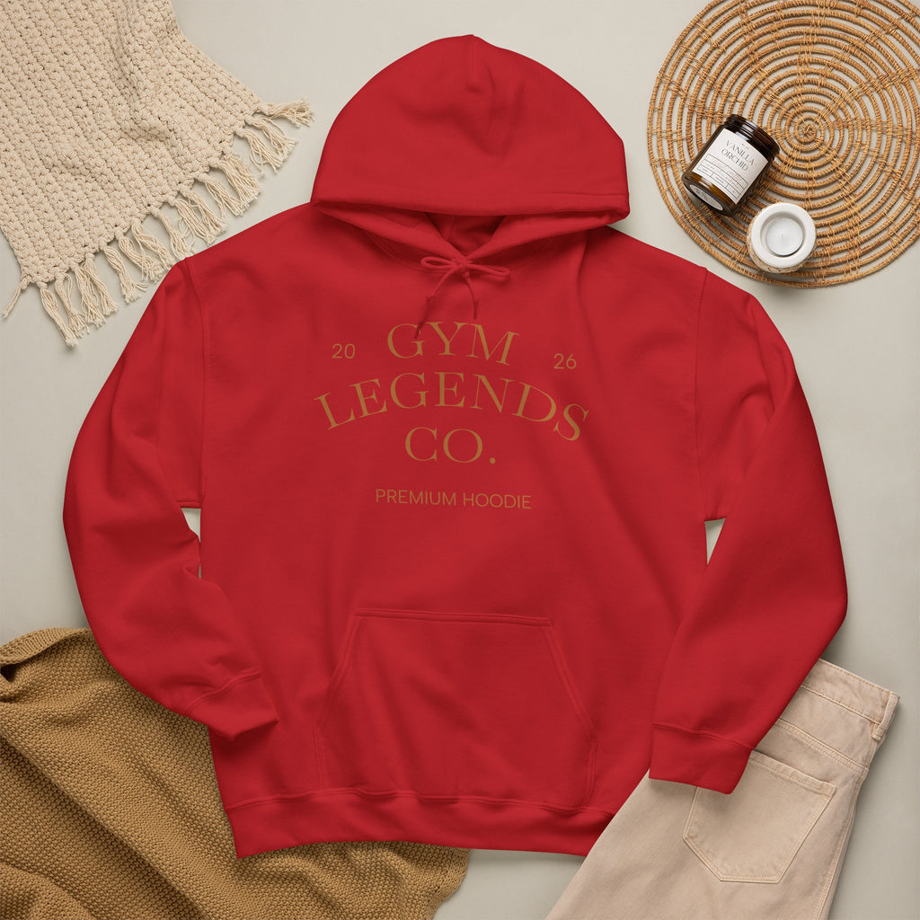 Gym Legends Co. Hoodie — Premium Athletic Hooded Sweatshirt