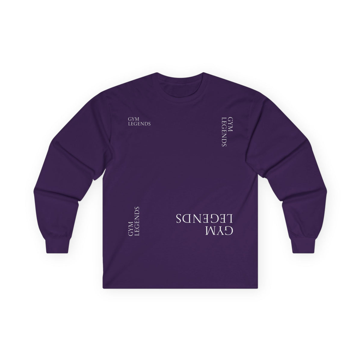 Minimalist 'Civil Legends' White Long Sleeve Tee