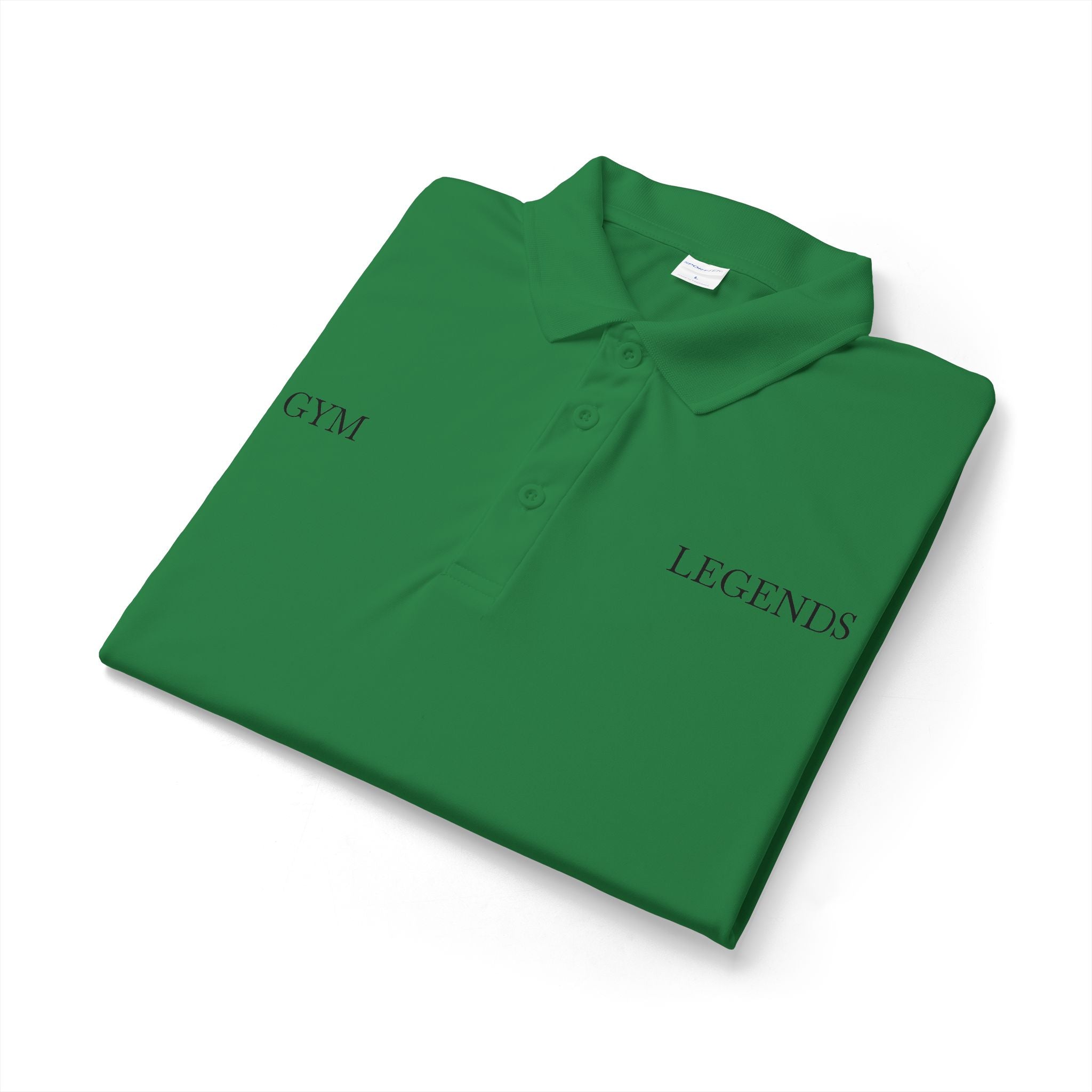 Gym Legends Polo Shirt — Embroidered Performance Golf Polo