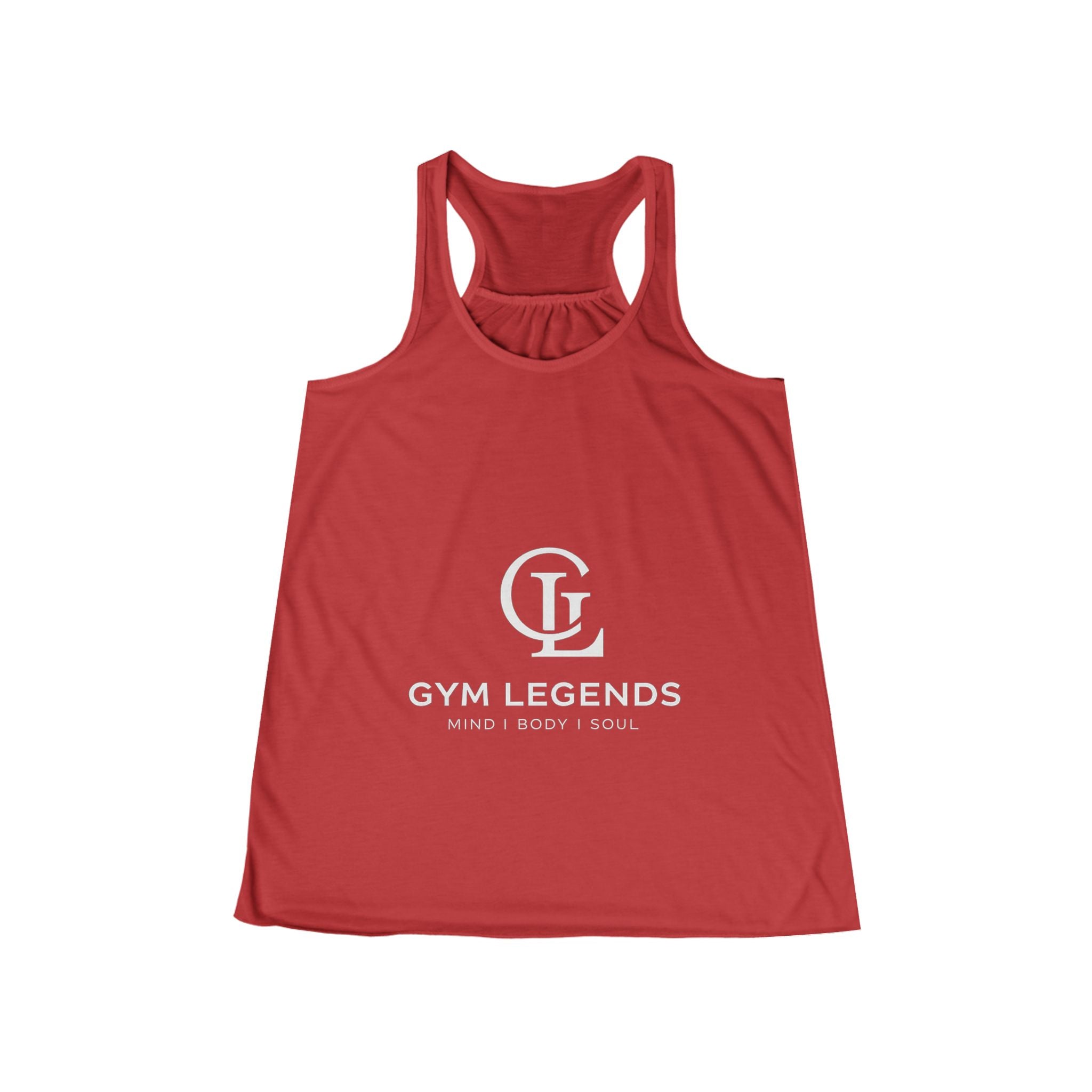 Gym Legends Women's Racerback Tank — Mind | Body | Soul Workout Top
