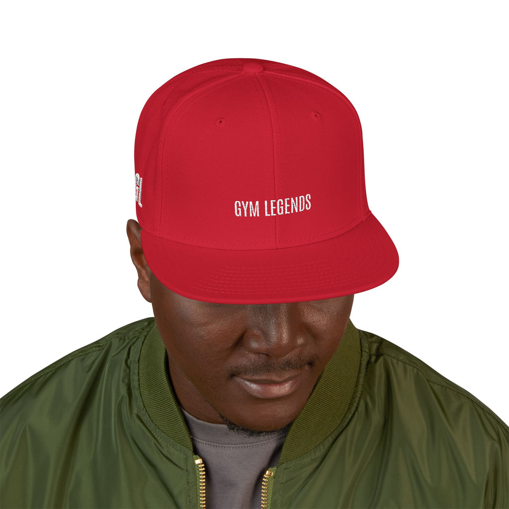 Gym Legends 'GRANDS' Snapback Hat — Classic Flat-Brim Streetwear Cap