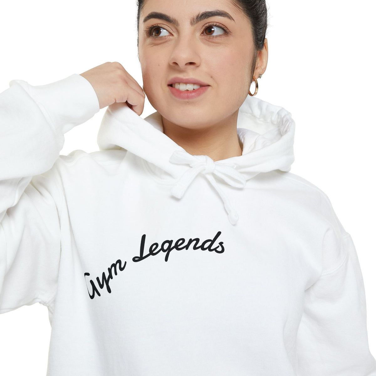 Gym Legends Hoodie — Script Logo Athletic Pullover