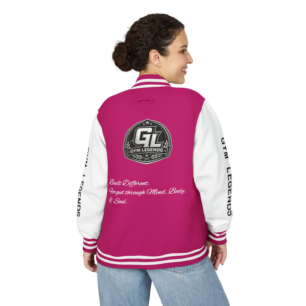 Gym Legends Varsity Jacket — Built Different Edition