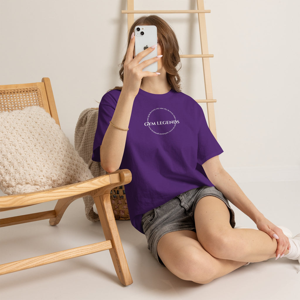 Gym Legends T-Shirt — Minimal Gym Logo Tee