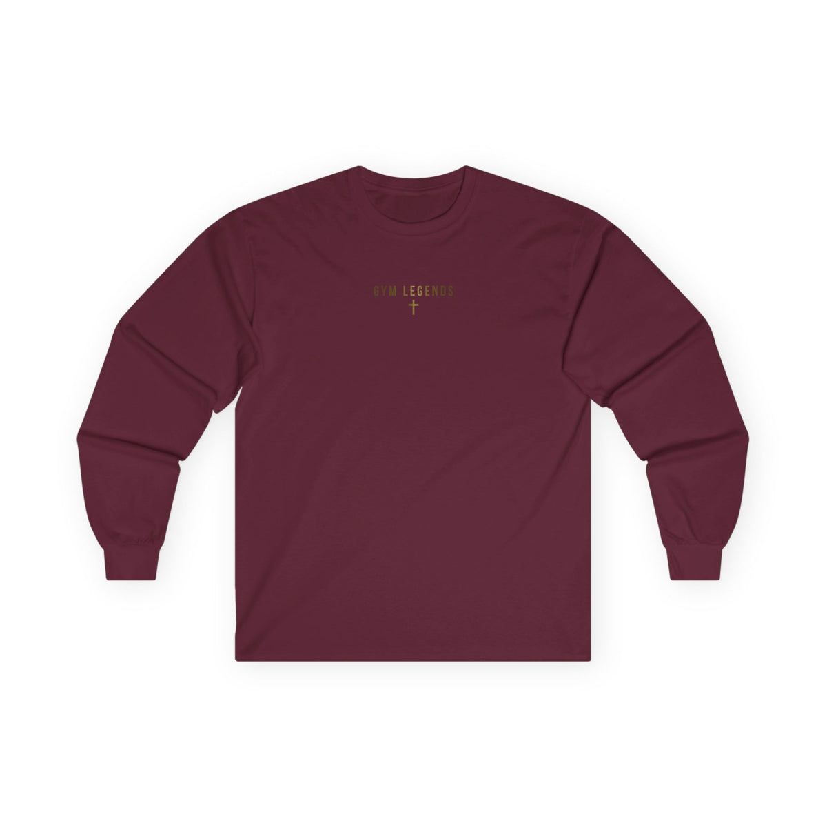 Gym Legend Long Sleeve Tee — Minimal Cross Fitness Shirt