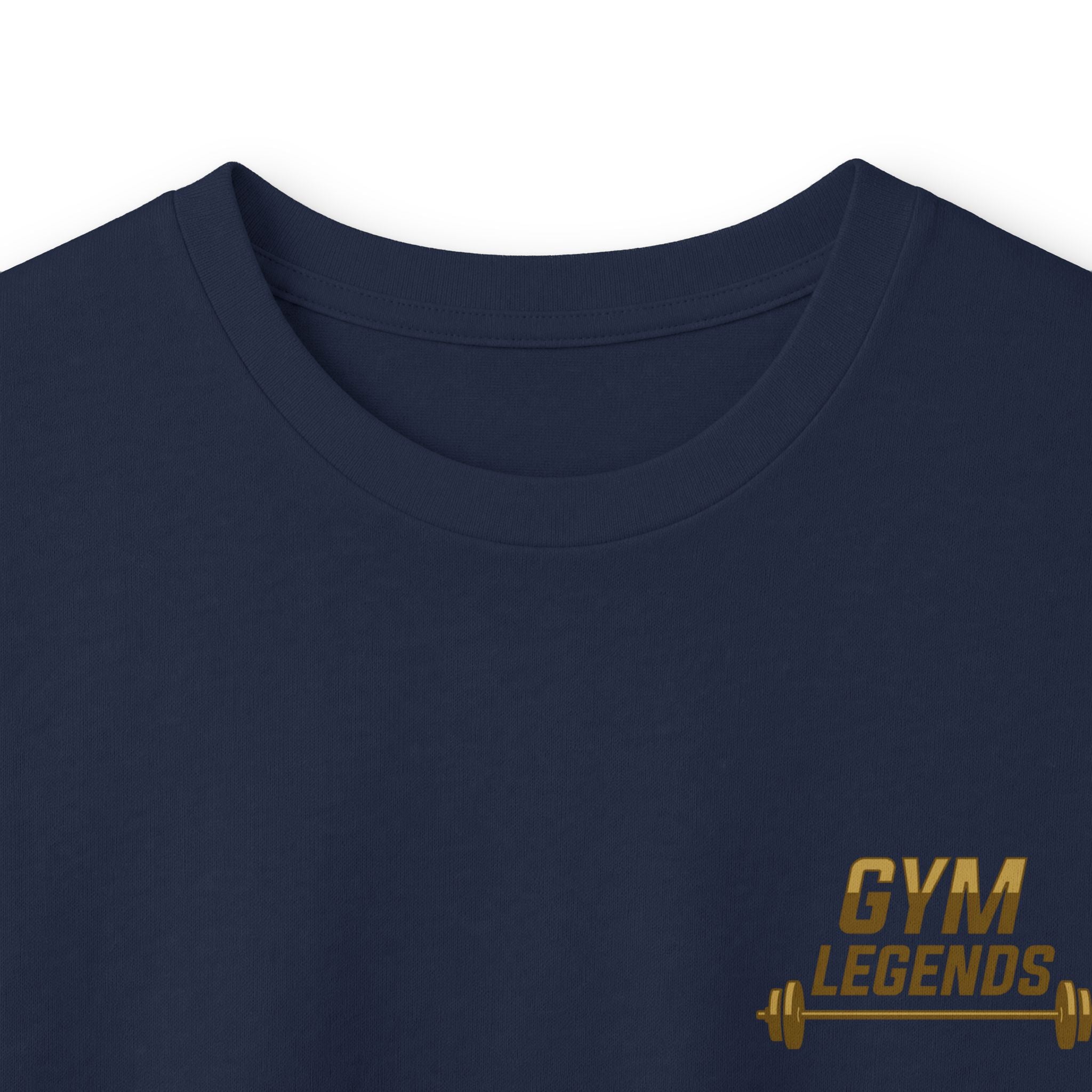 Gym Legends Long Sleeve Tee — Minimal Fitness Logo Shirt
