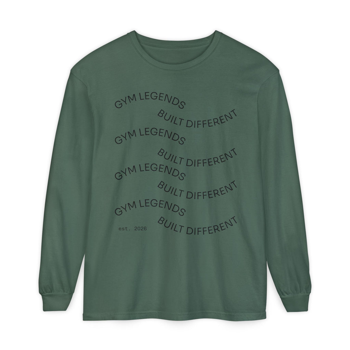 Gym Legends "Built Different" Long Sleeve Tee