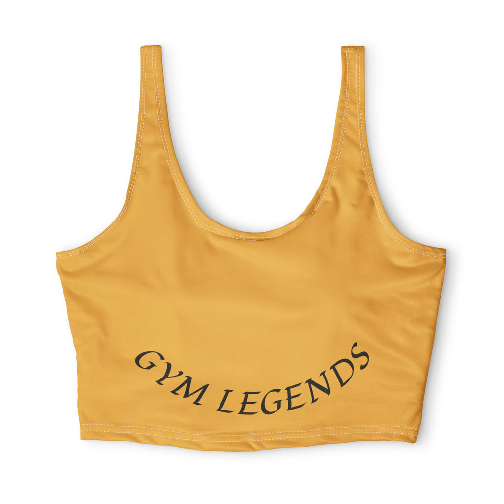 Gym Legends Sports Bra — Women’s High-Comfort Activewear Crop Top