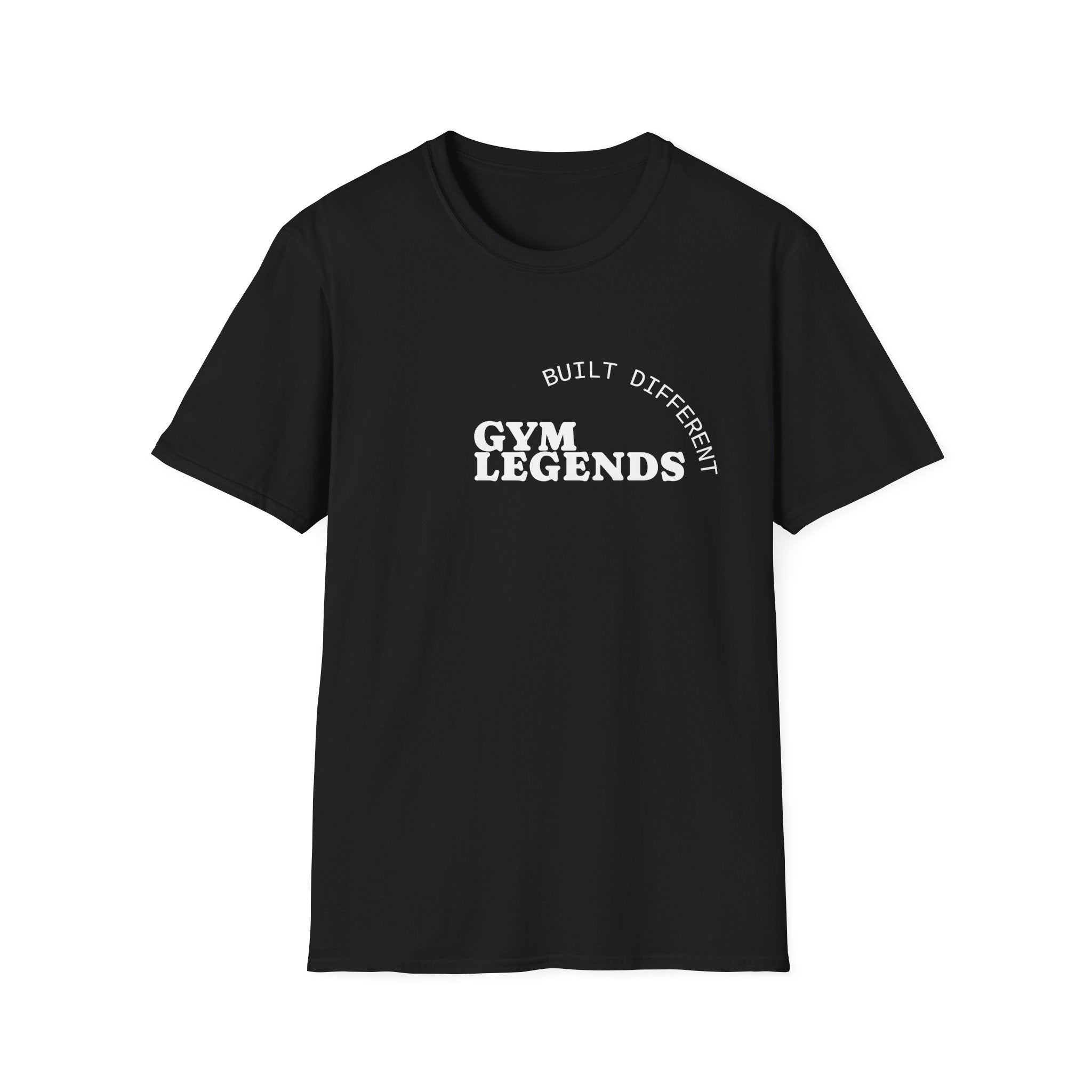 Gym Legends T‑Shirt — Built Different Athletic Workout Tee