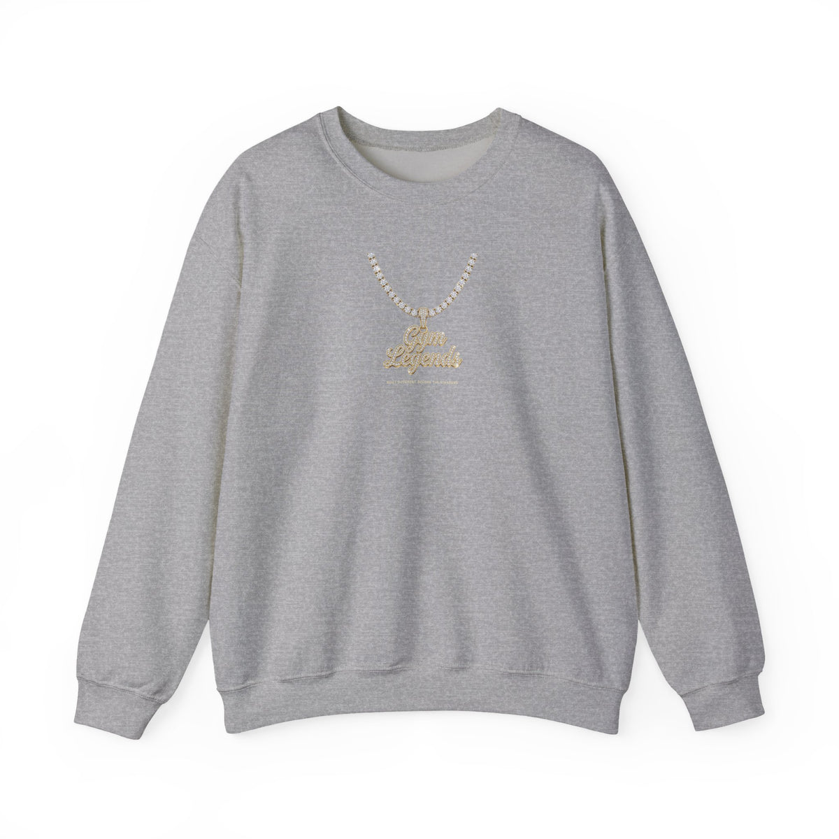 Gold Necklace 'Best Friends' Crewneck Sweatshirt
