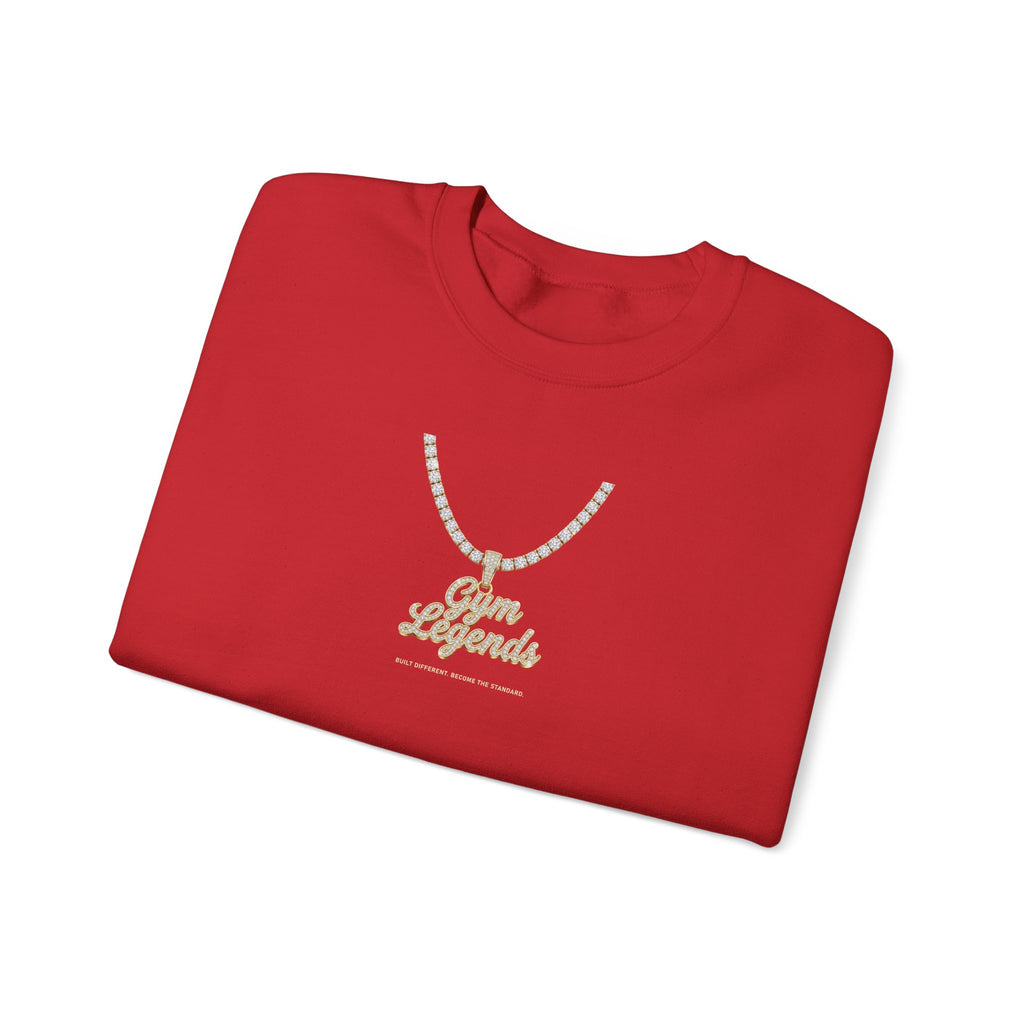 Gold Necklace 'Best Friends' Crewneck Sweatshirt