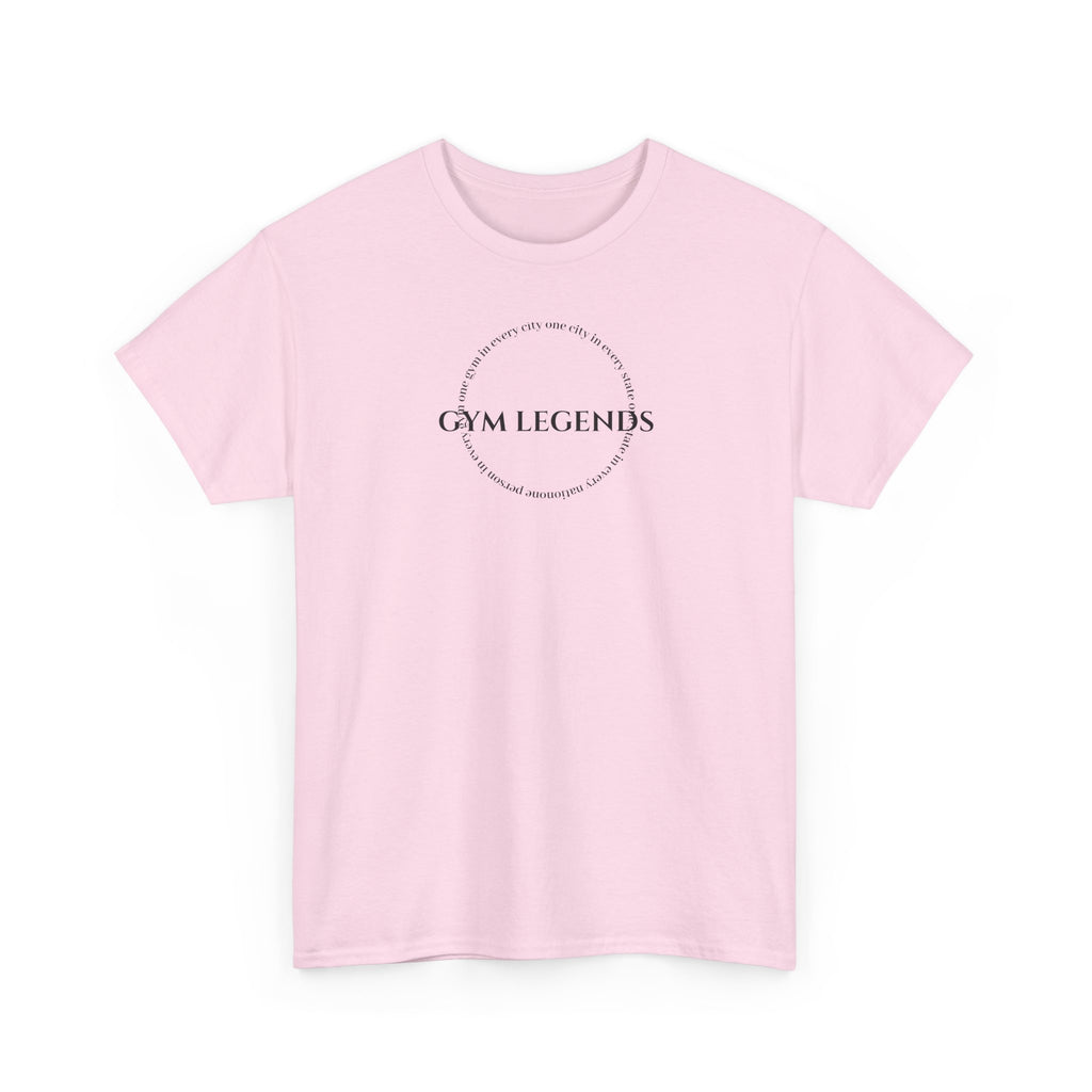 Gym Legends T-Shirt — Minimal Gym Logo Tee