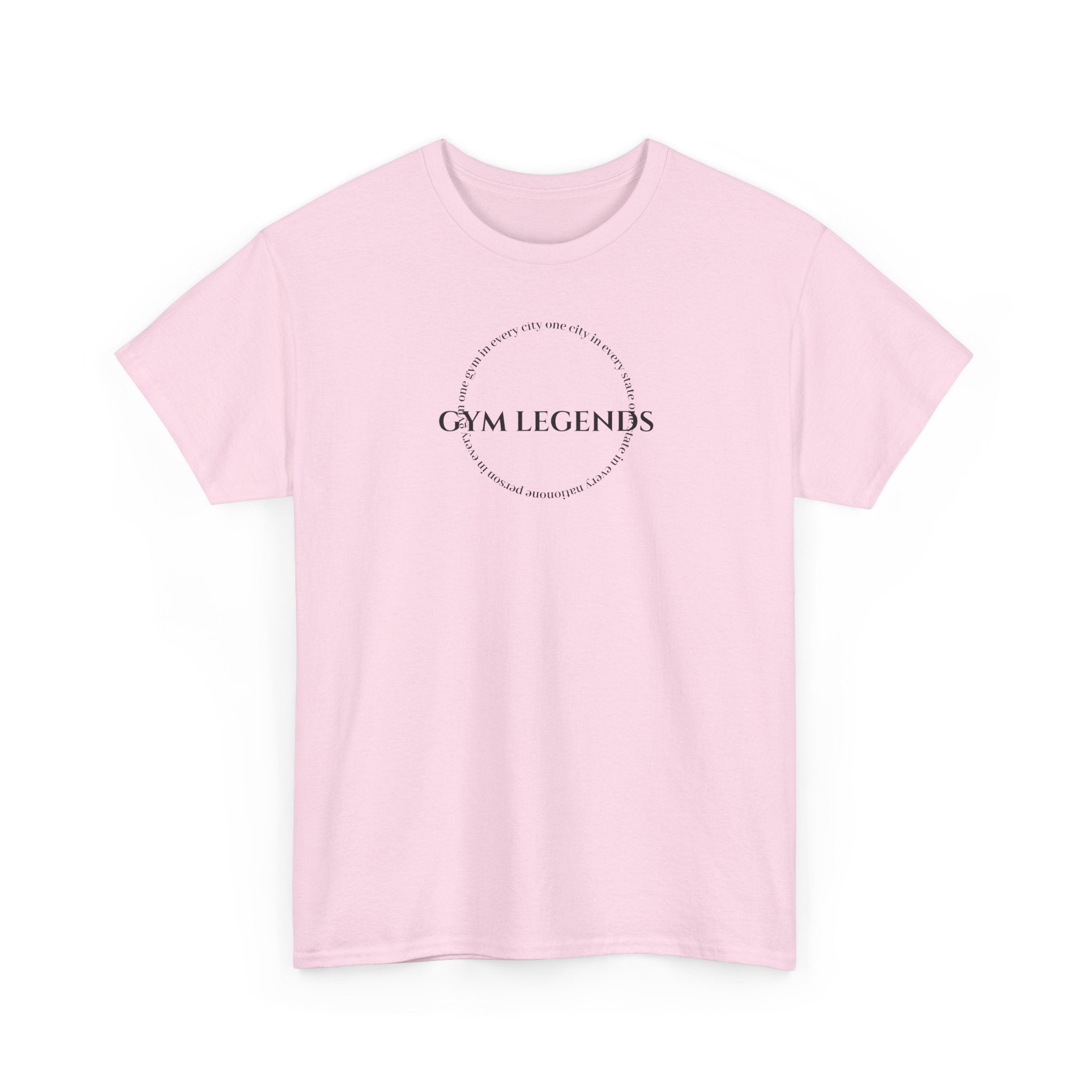Gym Legends T-Shirt — Minimal Gym Logo Tee