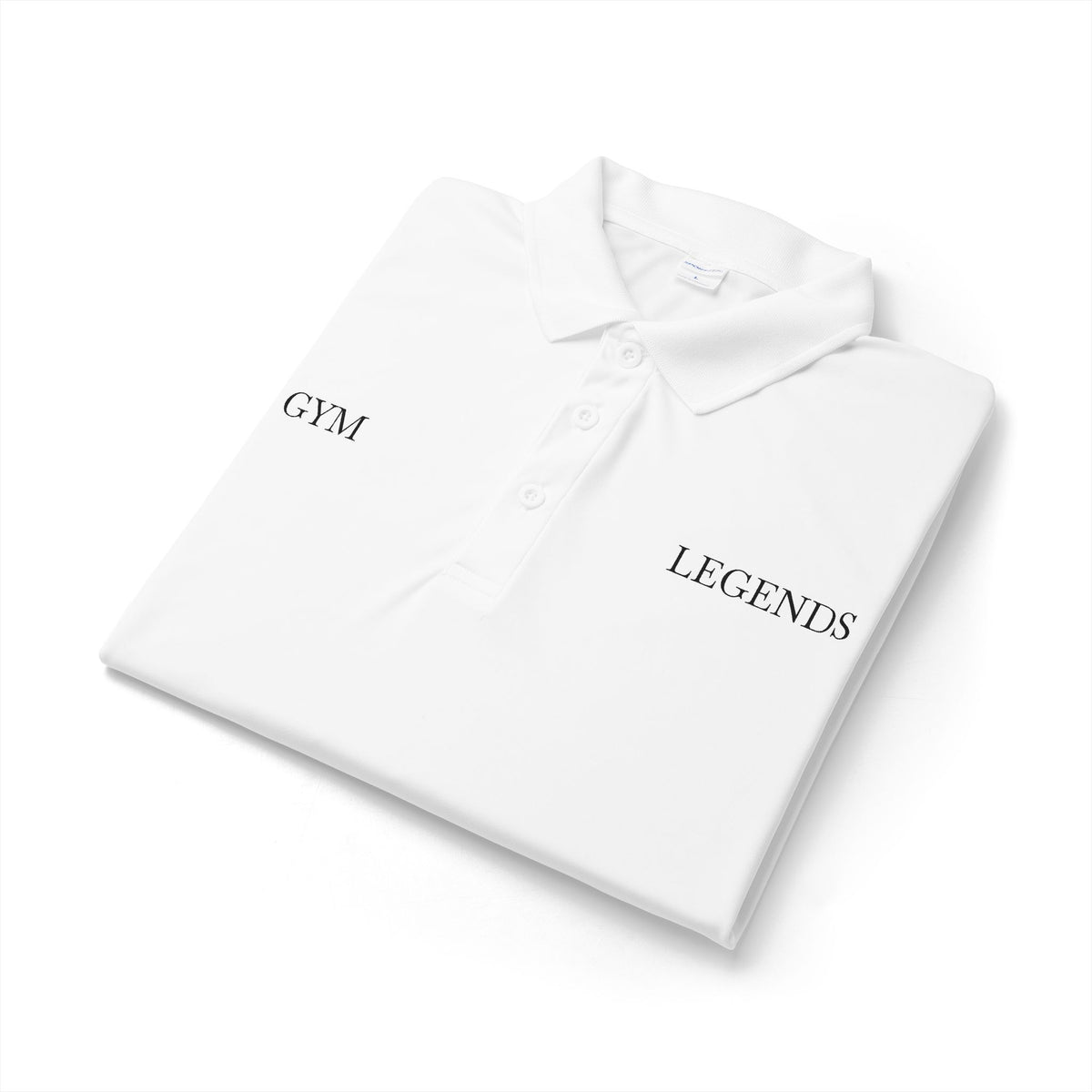 Gym Legends Polo Shirt — Embroidered Performance Golf Polo