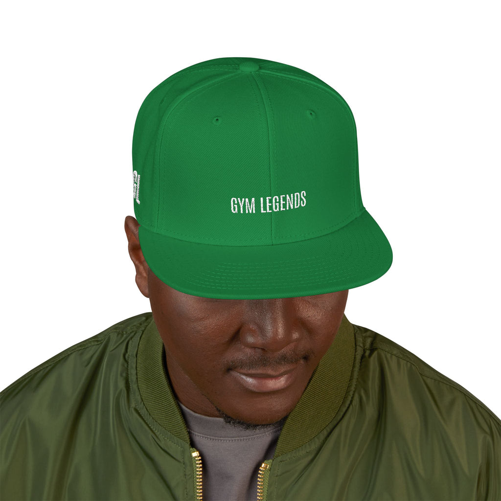 Gym Legends 'GRANDS' Snapback Hat — Classic Flat-Brim Streetwear Cap