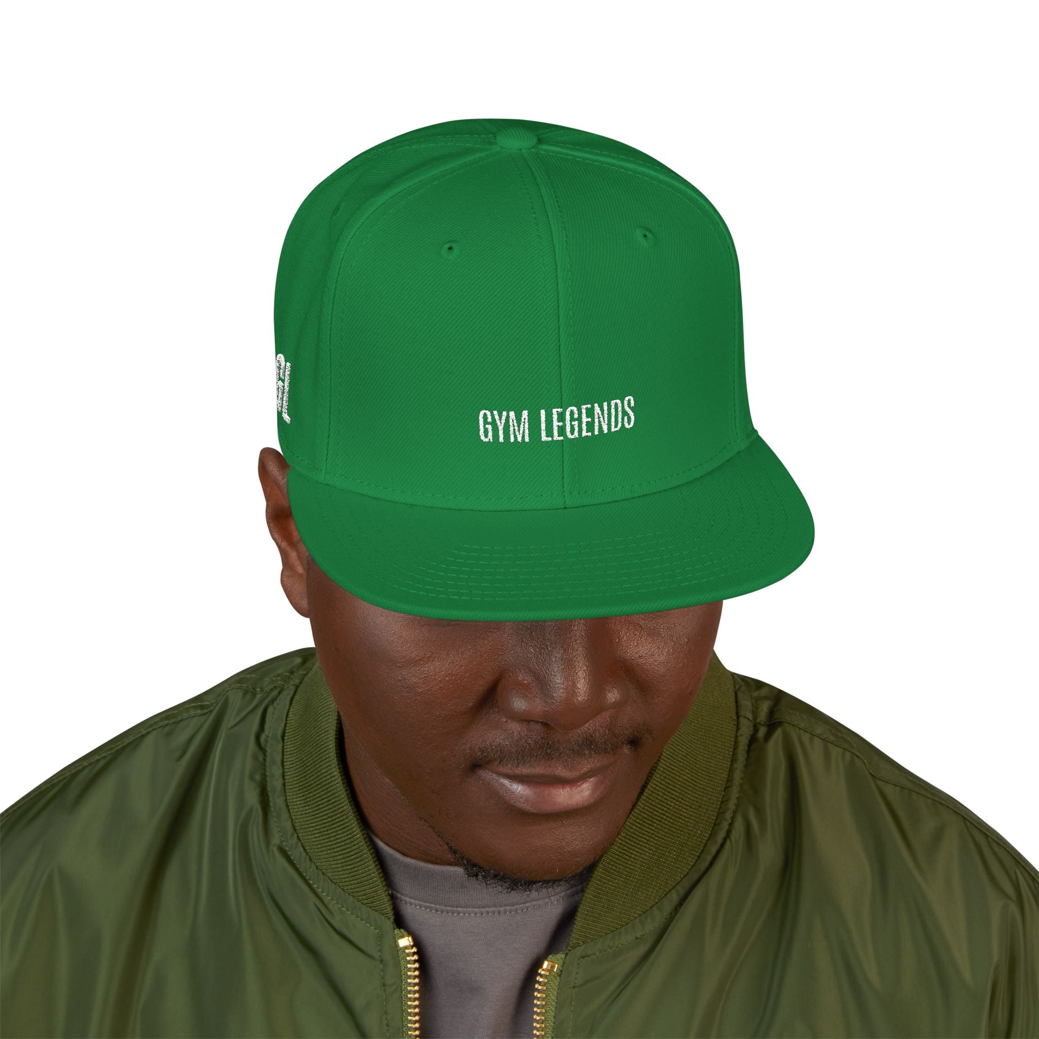 Gym Legends 'GRANDS' Snapback Hat — Classic Flat-Brim Streetwear Cap
