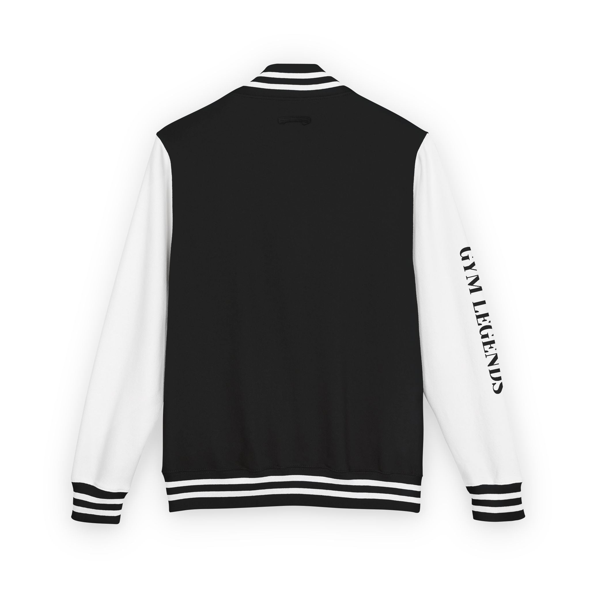 Letterman Jacket — Red & White "LG" Varsity Jacket with 'GVM LEGENDS' Sleeve