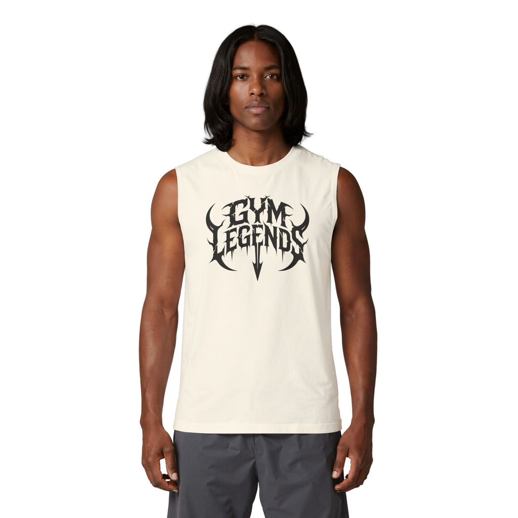 Gym Legend Muscle Tank — Bold Fitness Workout Tank Top