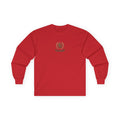 Gym Legends Long Sleeve Tee — Small Classic Logo Athletic Shirt