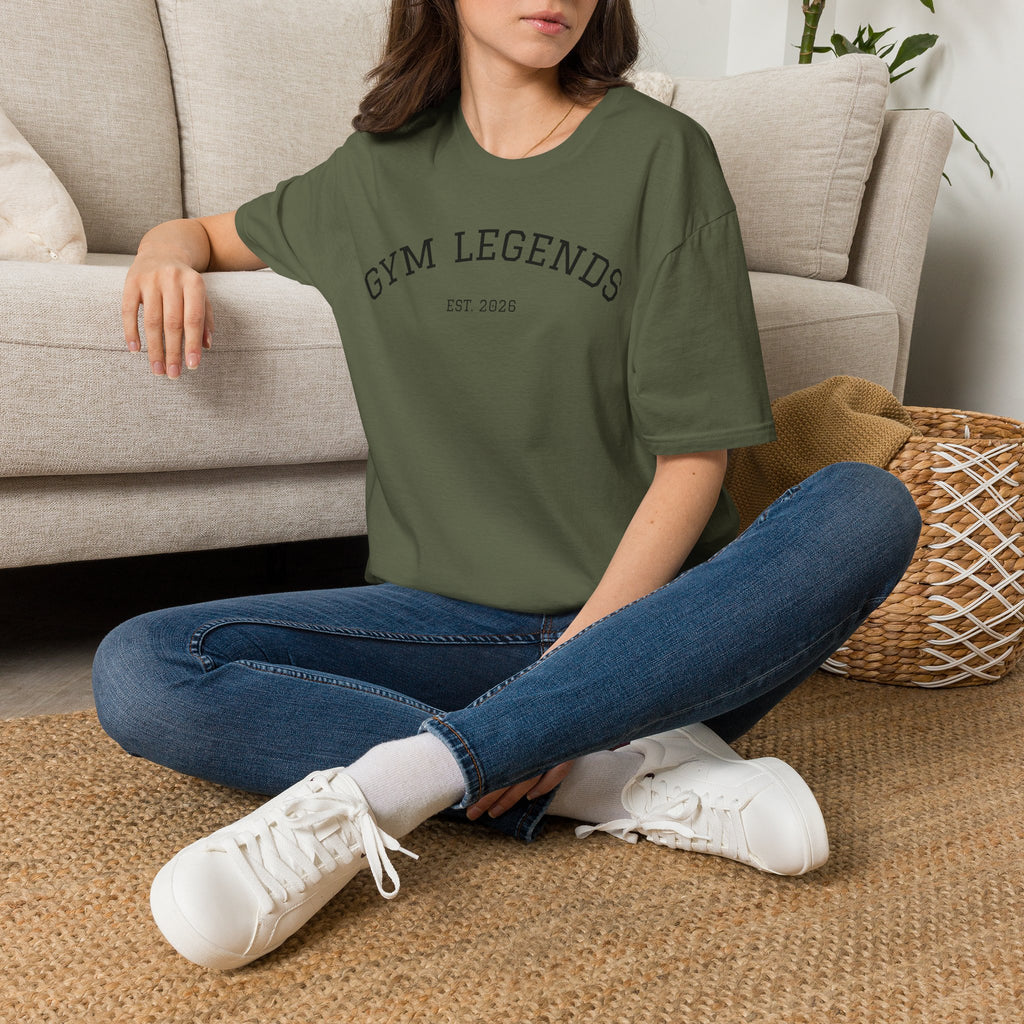 Gym Legends T-Shirt — Established 2026 Athletic Tee