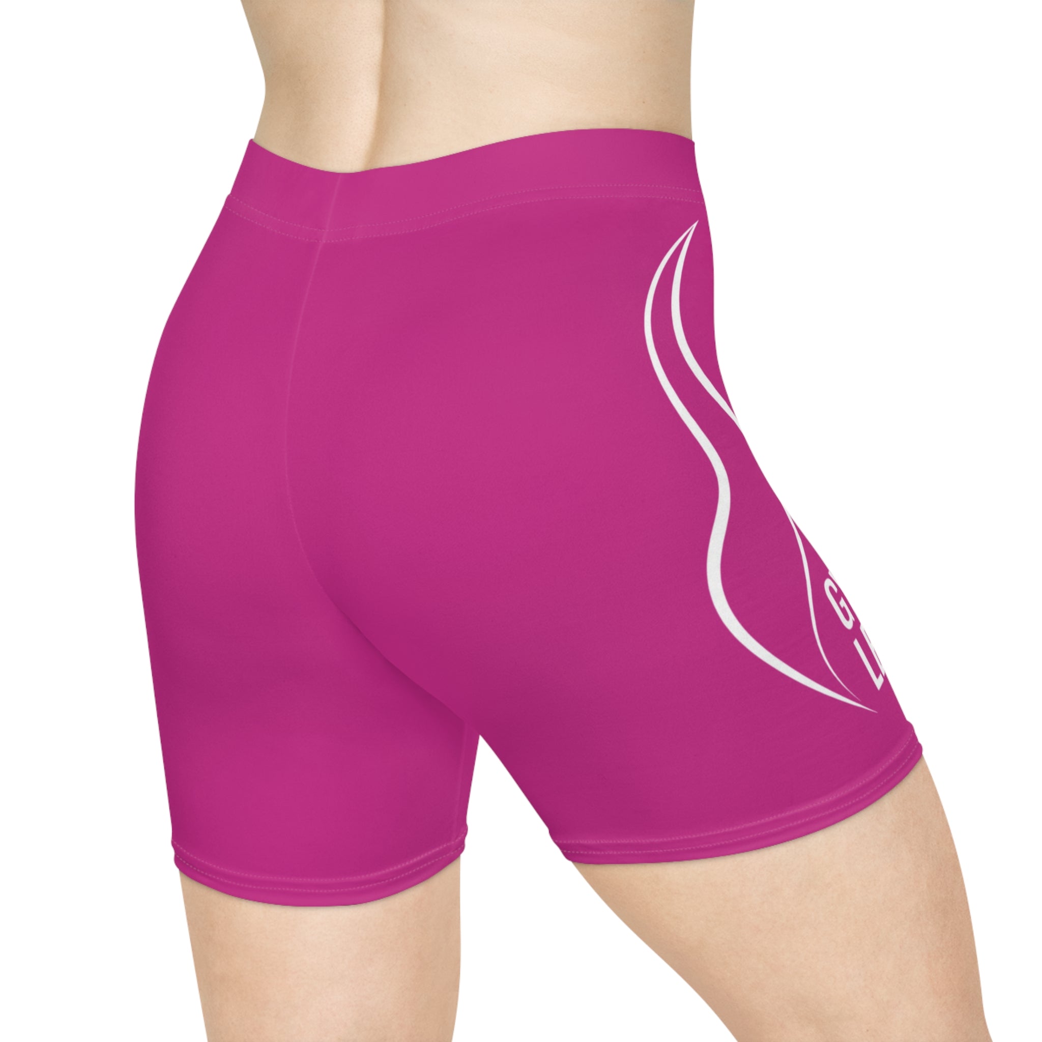 Copy of Gym Legends Women's Biker Shorts – Black Athletic High-Waist Workout Shorts