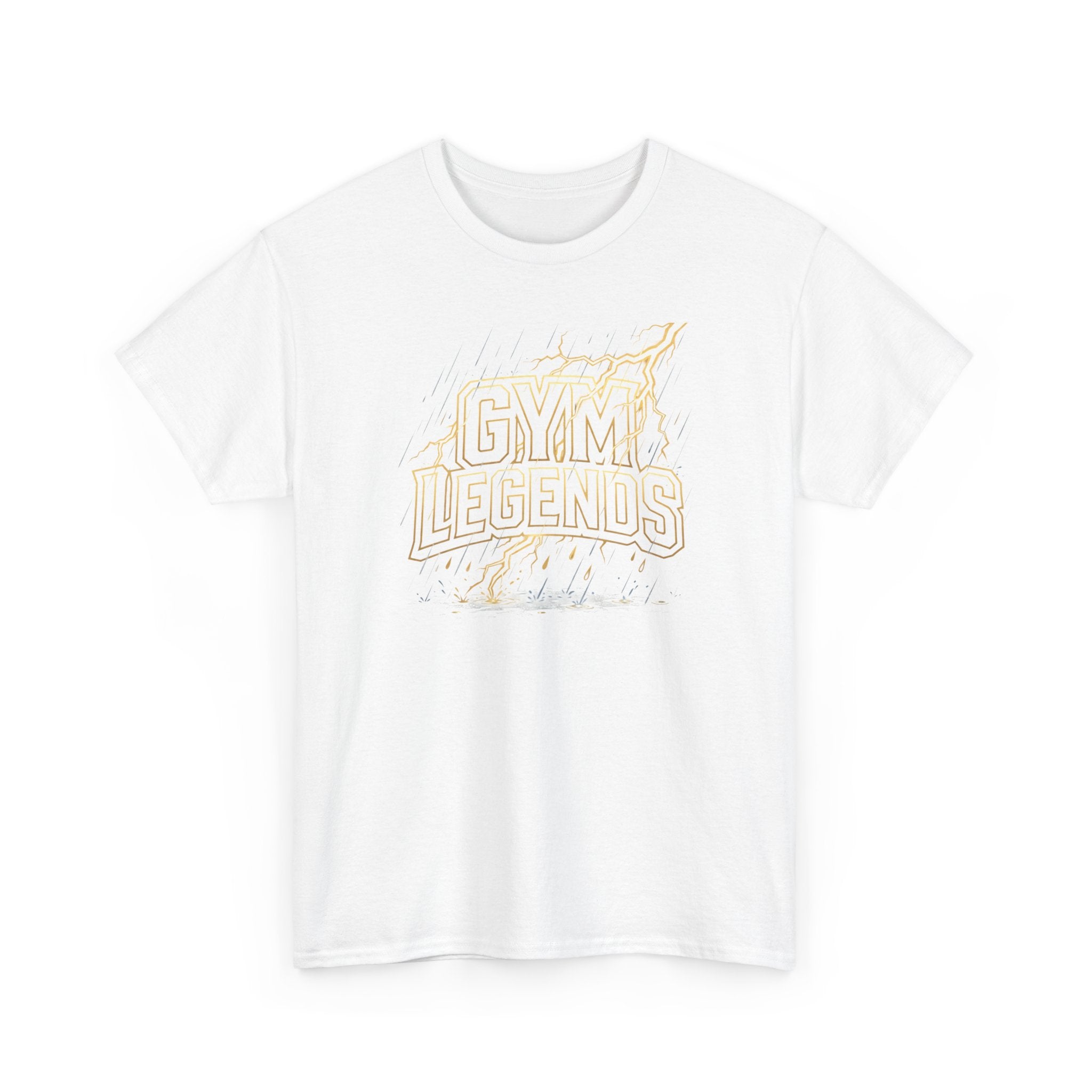 Gym Legends T‑Shirt — Retro Flame Athletic Tee