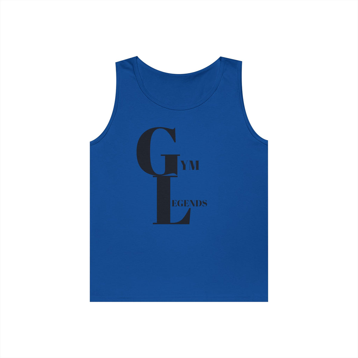 Gym Legends Tank Top — Minimalist Fitness Graphic Tank