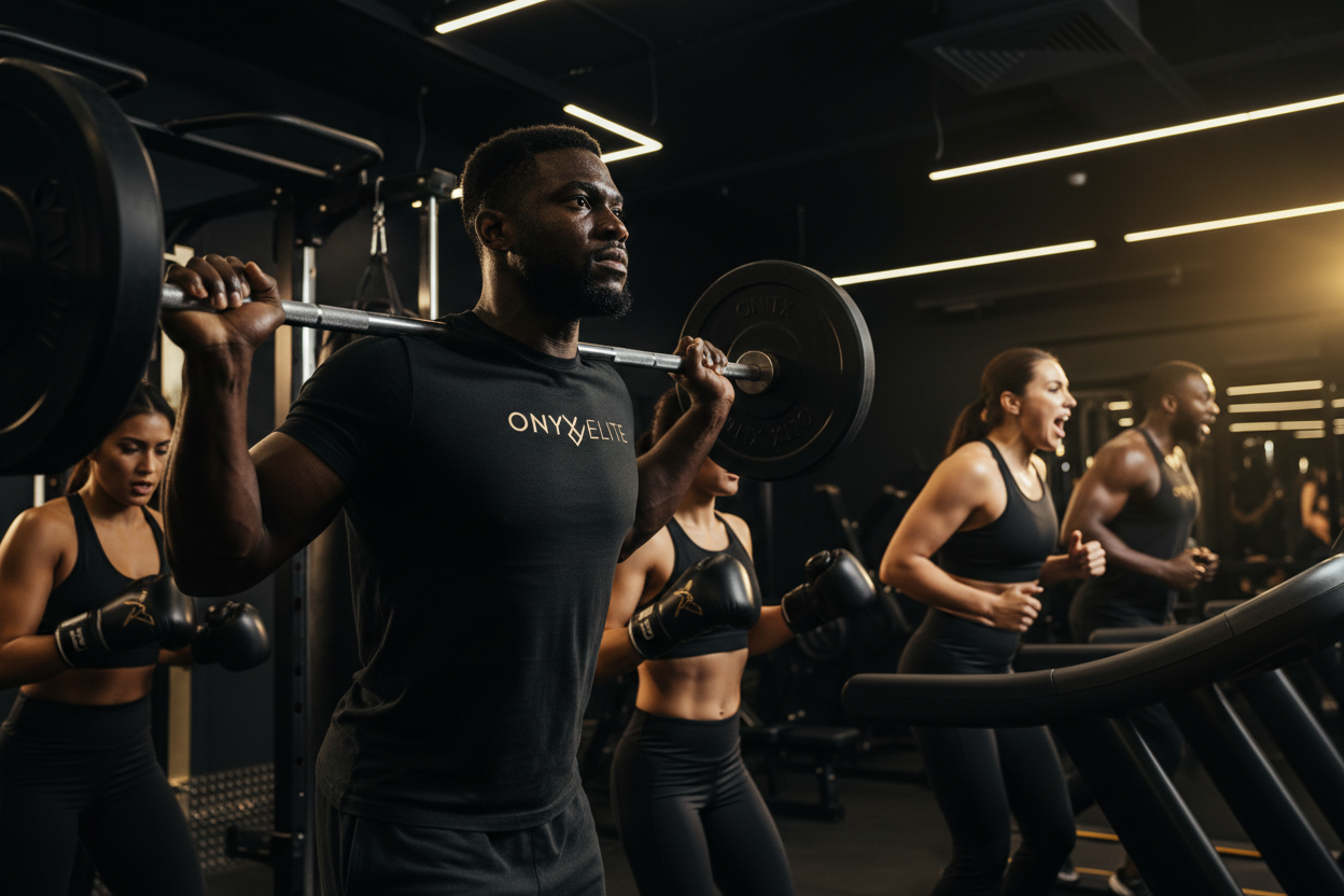 Gym Legends Cinematic Hero — Diverse Community